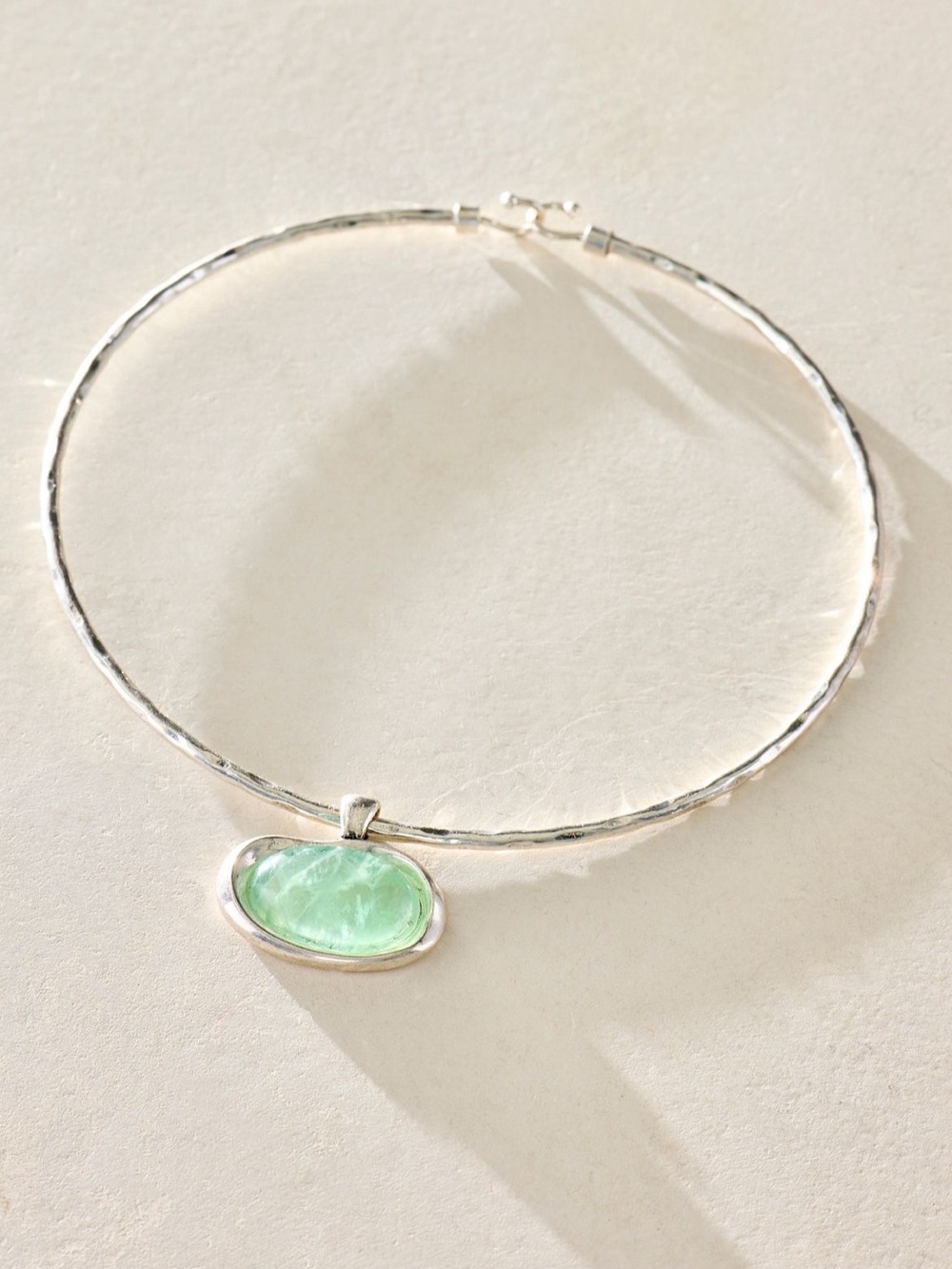Free People Leda silver plated necklace